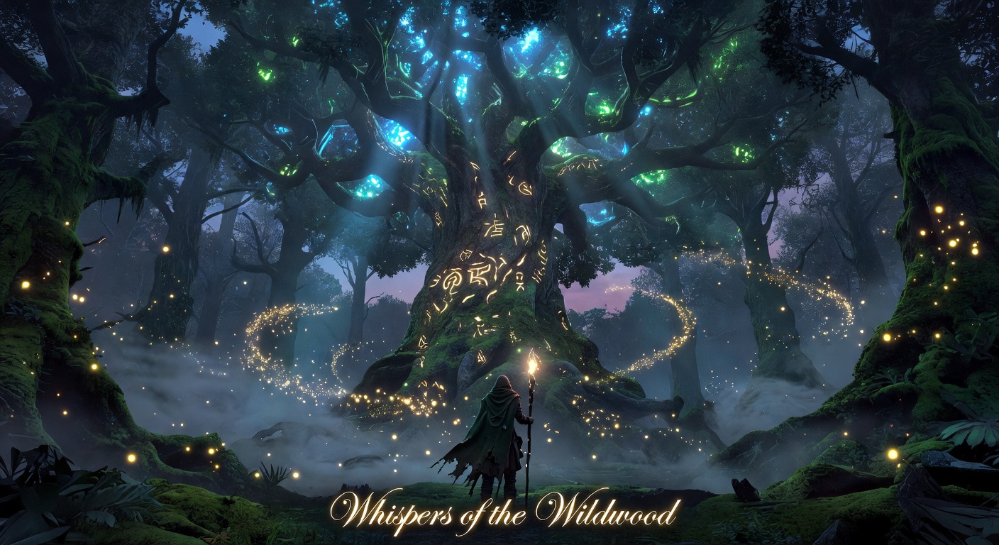 Whispers of the Wildwood Key Art